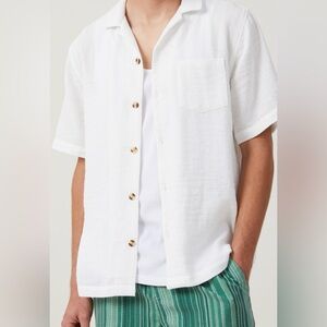 Cotton On Men’s Palma Short Sleeve Shirt